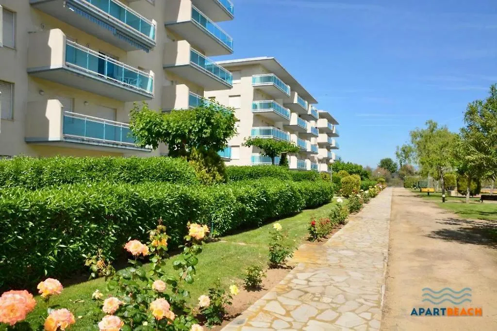 Lägenhet Apartbeach Los Juncos 2 Residencial Y Junto Playa La Pineda Spanien