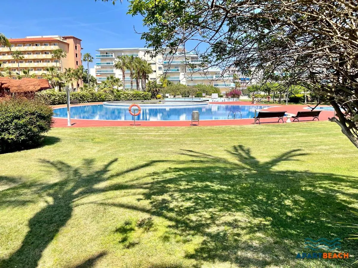 Lägenhet Apartbeach Los Juncos 2 Residencial Y Junto Playa La Pineda Spanien
